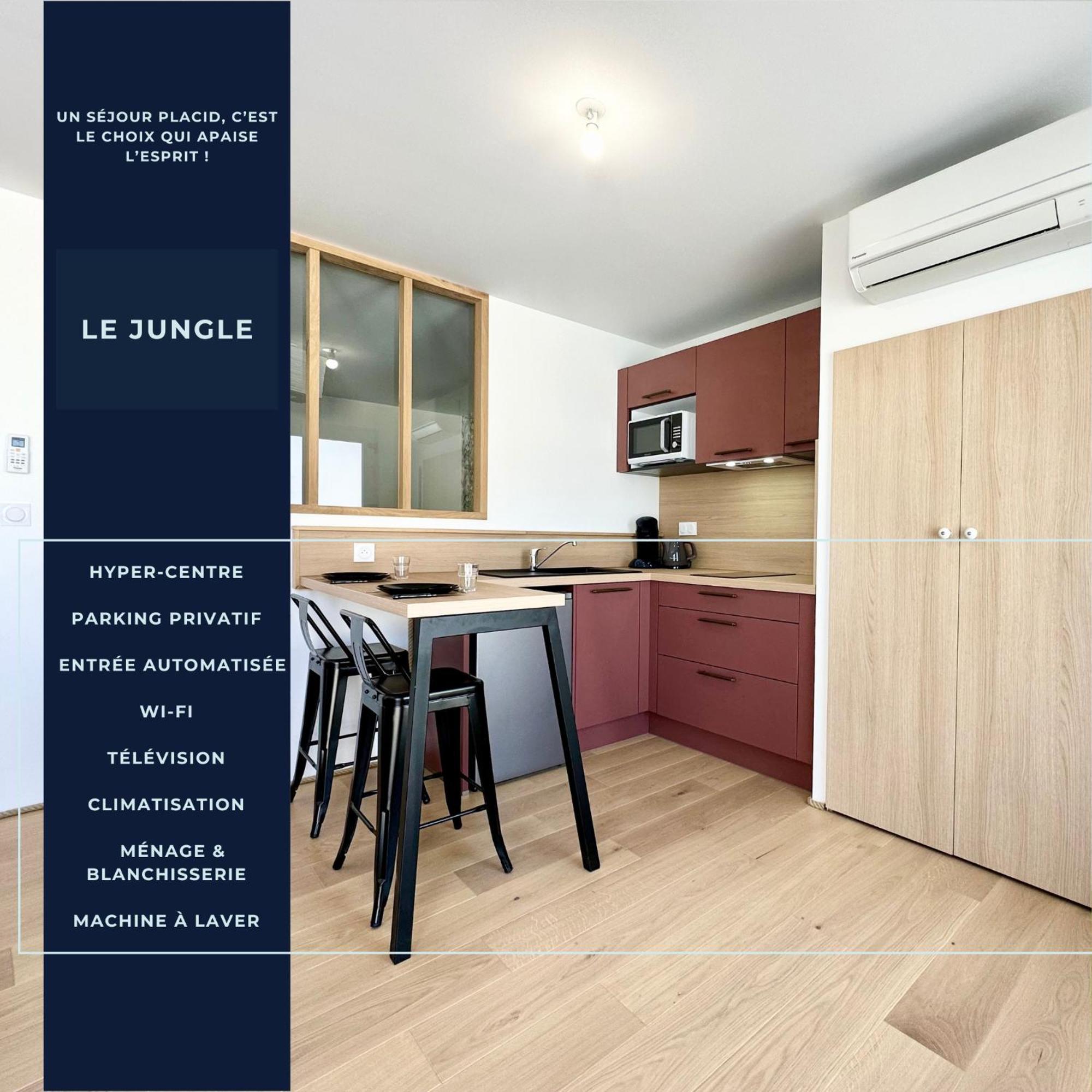 Le Jungle - Neuf - Parking Prive - Hyper Centre Apartment Mont-de-Marsan Luaran gambar